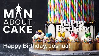 (man about) JJR's Candy Land Birthday Cake | Man About Cake with Joshua John Russell