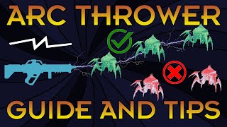 Helldivers 2 - a guide on the arc thrower and mastering arc lightning