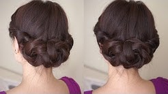 Spring Braided Flower Hair Tutorial - Durasi: 3.17. 