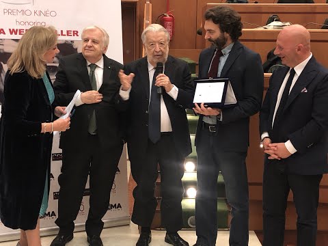 Pupi Avati e Rosetta Sannelli al Premio Kinèo 2019