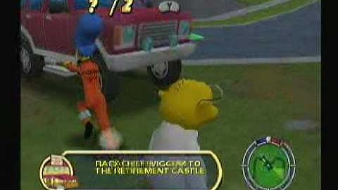 Simpsons Hit and Run Level 4-4 Return of the Nearly-Dead