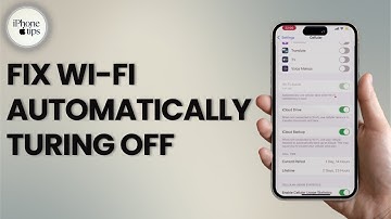 How to Fix Wi-Fi Turning Off Automatically Turning Off on iPhone