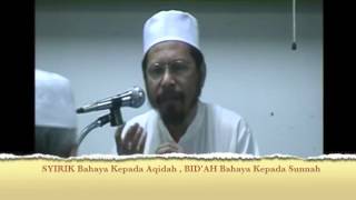 Penjelasan Bid'ah - 1 - SYIRIK Bahaya Kepada Aqidah, BID'AH Bahaya Kepada Sunnah - Maulana Asri