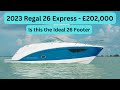 Boat tour  2023 regal 26 express  202000