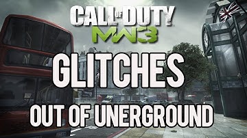 MW3 Glitches - Out And On Top Of Underground Tutorial