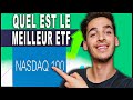 Quel est le meilleur etf nasdaq pea  cto 2024  comparatif complet