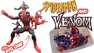 Giant SpiderMan and Venom Marvel Legends Mystery Box!