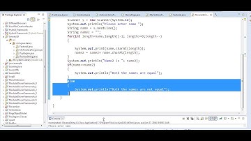 Java in Tamil - Palindrome program