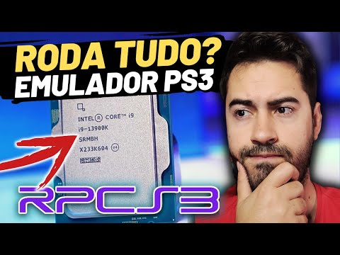 HORA DA VERDADE! Intel Core i9 13900K RODA TUDO a 60FPS no RPCS3???