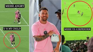 36 Yrs Old Messi Doing Crazy Dribble | Fans Gone Crazy