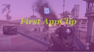First AppClip