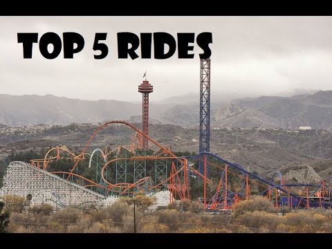 Six Flags Magic Mountain: Top 5 rides - YouTube