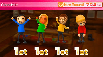 Wii Party U Highway Rollers - Mr Bean Vs Joost Vs Sara Vs Wiliam (Master CPU)