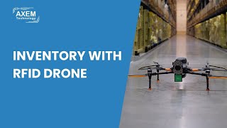 Inventory with RFID drone