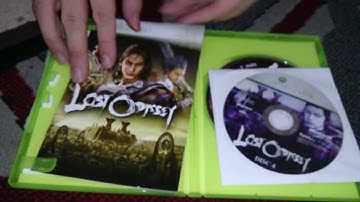 Nostalgamer Unboxes Lost Odyssey On Microsoft Xbox 360 PAL UK Version