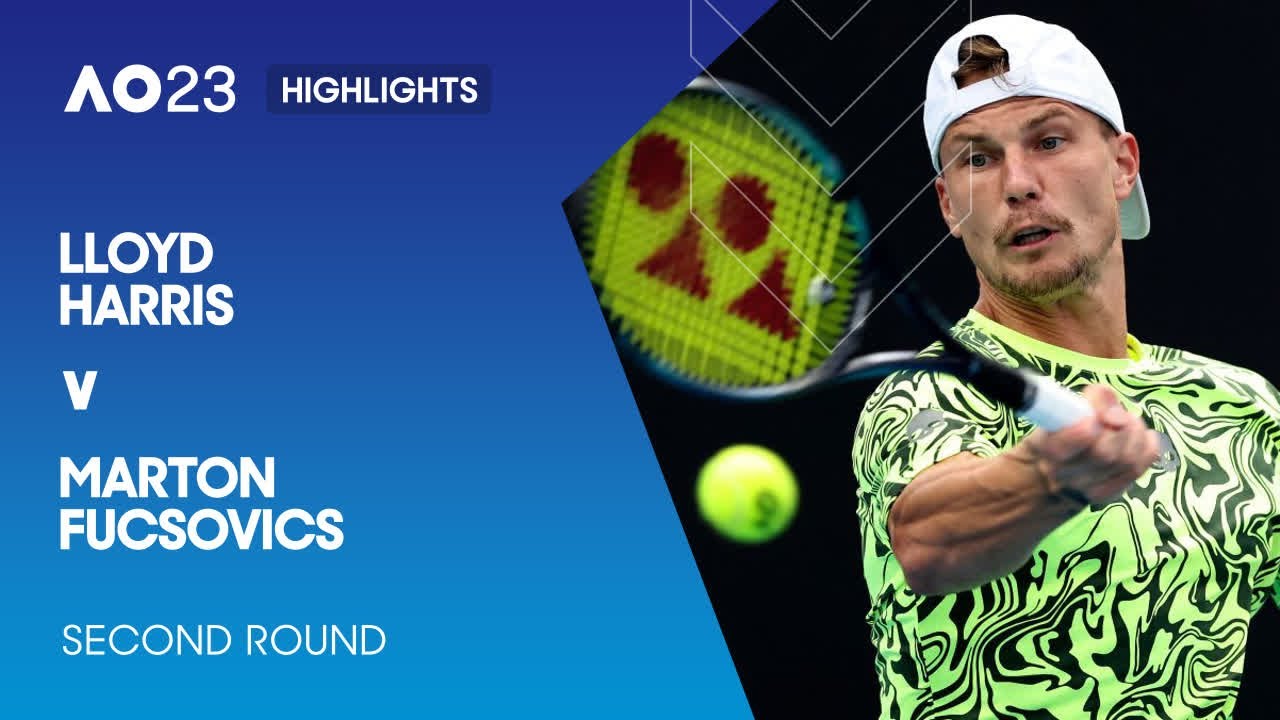 Lloyd Harris v Marton Fucsovics Highlights Australian Open 2023 Second Round