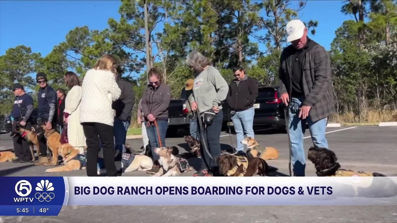 Big Dog Ranch Rescue opens massive facility to triple veteran service ...