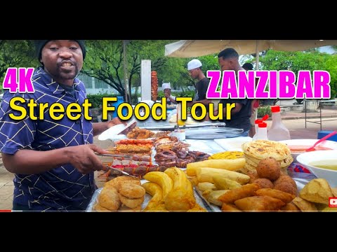 The Best Tanzanian Food I Have Ever Eaten At Grace Shop ZANZIBAR STREET FOOD TOUR