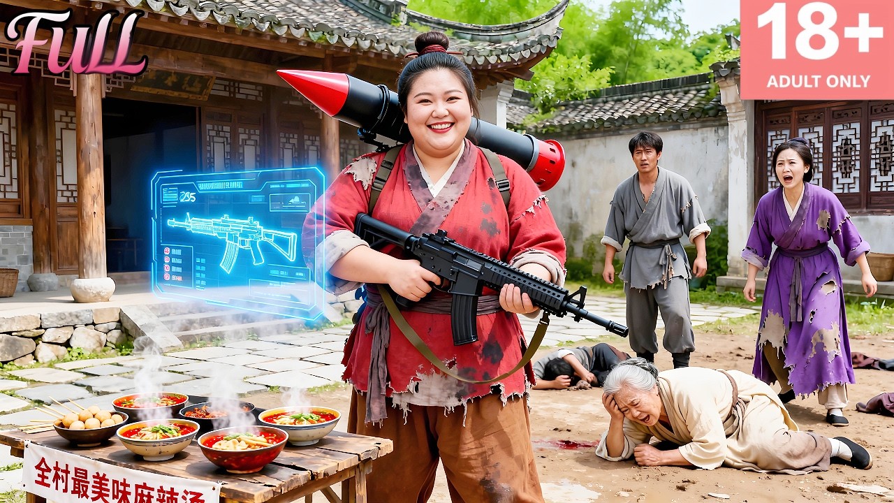 【一口氣看完】🎀現代女保鑣魂穿胖村婦，一覺醒來多了四個娃，無痛當媽自帶異能空間，靠擺攤賣麻辣燙，絕美逆襲，還順手整頓惡嫂全家！戰神丈夫歸來，驚見「肥妻」逆襲成美嬌娘，瞬間心動！