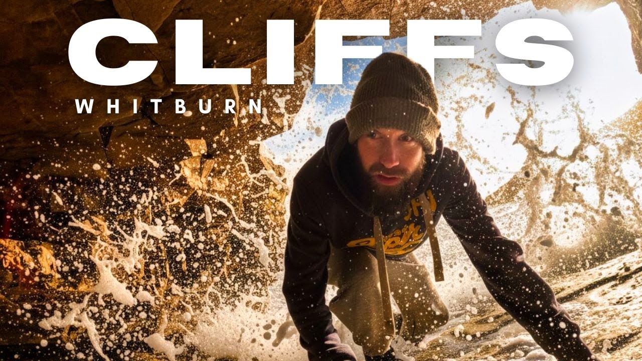 I Found a Hidden Sea Cave at Marsden Rock (Almost Got Trapped!)