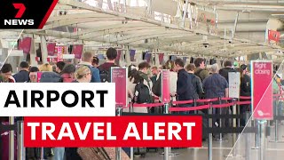 Flight chaos ahead as Qantas staff prepare to walk off the job | 7NEWS