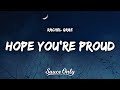 Rachel Grae - Hope You