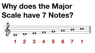17. Why does the Major Scale have 7 Notes