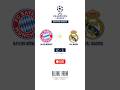 بايرن ميونخ ضد ريال مدريد دوري أبطال أوروبا مباراة الإياب من ربع النهائي بث مباشر