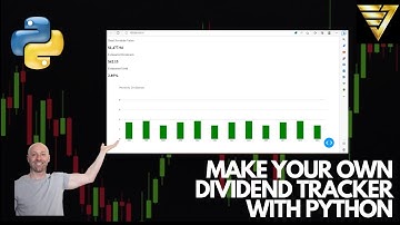I Made My Own #Dividend App using #Python! | #206 (Python for Finance)