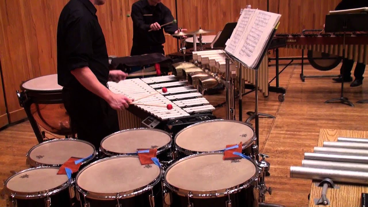 Clocks in Motion Percussion Quartet Mvmt. 2 Charles Wuorinen YouTube