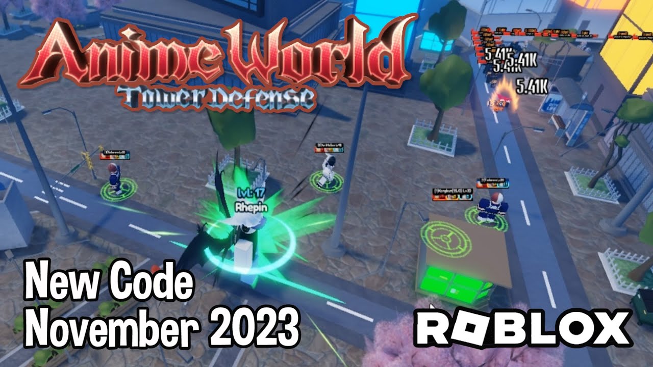 Roblox Anime World Tower Defense New Code September 2023 