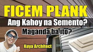 FICEM PLANK , PAMALIT SA KAHOY , MAGANDA BA ITO ? KAHOY NA SEMENTO.    kmjs tulfo duterte bbm