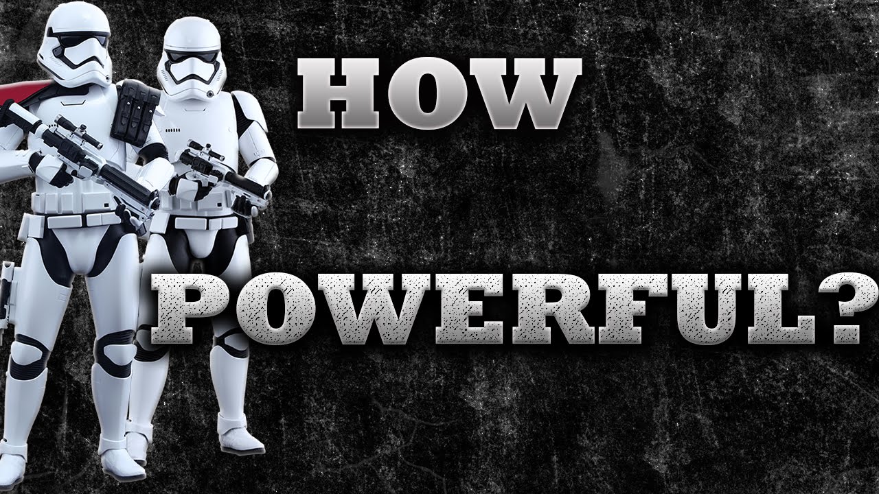 First Order Armor and Weapons Explained! How Powerful is the First ...