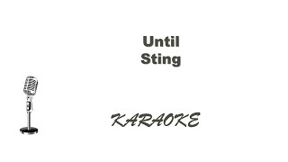 Until Sting Karaoke Tenerife (на терцию выше оригинала)