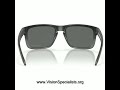 Oakley Holbrook OO9102 9102AF Sunglasses Mens Matte Pacific Prizm Black 55mm  Troy Lee Designs Black