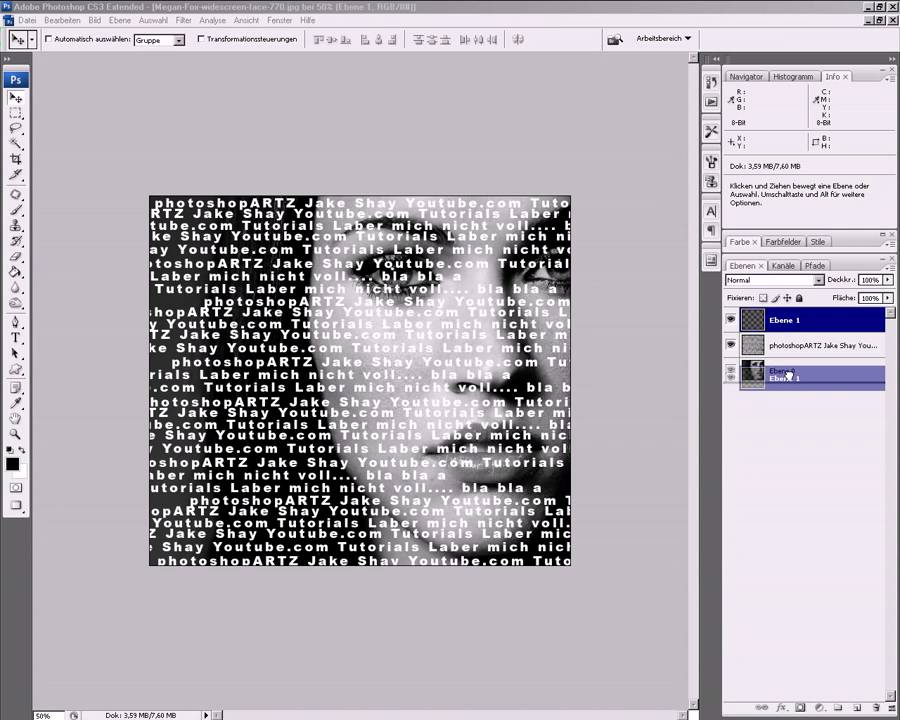 Bild Aus Text Erstellen Photoshop Tutorial Basic Youtube