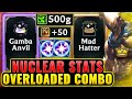 Gamba Anvil + 80% + Mad Hatter: Nuclear Highroll Stat Run - Instant One Shot | League Arena Gameplay