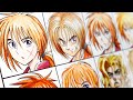 Drawing kenshin in different anime styles12 rurouni kenshin