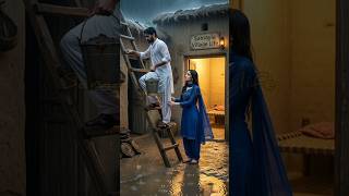 “Stormy Night in Village 🌧️ #villagelife #love #vlog#trending #shorts#couple#ai