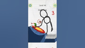 Draw 2 save 😂 ! can I save him 🤣 #puzzlegames #puzzle #shorts