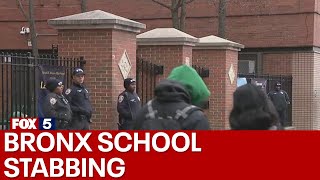 12-year-old girl stabbed at Bronx school