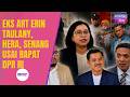 EKS ART ERIN TAULANY, HERA, SENANG USAI RAPAT DPR RI