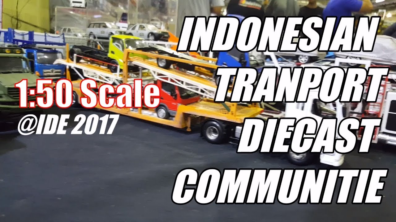 Indonesian Transport Diecast Community 150 Scale Collection at