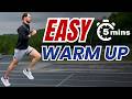 EASY Day Running Warm Up- Under 5 minutes!