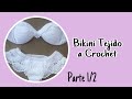 Bikini Con Abanicos Tejido a Crochet - Parte 1