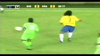 Ronaldinho & Jay-jay  okocha super Show (Nigeria vs Brazil 🇧🇷) 200