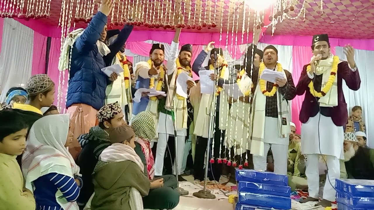 मुस्लिमपुर में धूम मचा दी, anjuman gulamane gaus pak, nai sadak, 2021,muslimpur kotwa