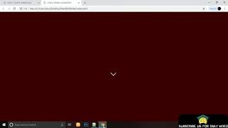 Create Scroll Down Animation Effect Using HTML CSS