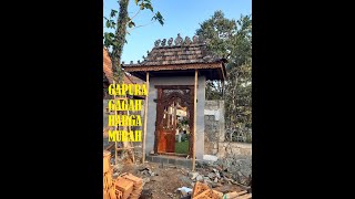 gapura gerbang model joglo  ,gagah dan mantap