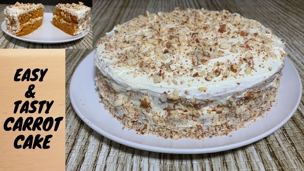 Carrot Cake Recipe| How To Make soft and moist Carrot Cake| Cream Cheese Frosting| Homemade & Easy | Spice Mix Kitchen